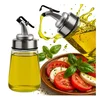 shumee Steklena posoda za razprševanje 200 ml z nalivnikom za olivno omako in kis