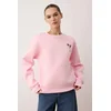 Trendyol Milla ženski duks Twoaw24Sw00196, svetlo roze-pink