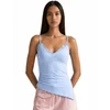 Busem Top Tanktops & Camis svetlo modra