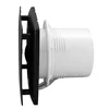 420-213 VENTILATOR S KUGLIČNIM LEŽAJEM, CRNI, 220 V,50 HZ, 16 W, 160M?/H ,34 DB,