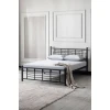 Woody Fashion Double Bedstead K01 - Black (120 x 200)