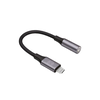 FOREVER Forever, Adapter za zvok iz moške strele v 3,5-milimetrsko žensko, Črna, (5000062473)