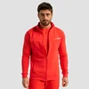 GymBeam Limitless Zipper Pulover Hot Red