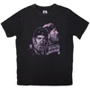Willie Nelson Purple Graphic (Stone Wash) Black M Majica
