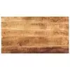Stolna ploča 120x60x2,5 cm pravokutna masivno grubo drvo manga