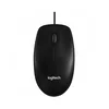 LOGITECH B100 Corded Mouse - BLACK - USB - B2B