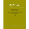 BRAHMS:SONATAS IN f AND Es OP.120 FOR VIOLIN AND piano