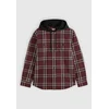 LEVIS  Prehodna jakna CLASSIC temno rdeča/črna/bela