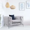 Atelier del Sofa Fotelja Como 108x73x90cm Svetlosiva