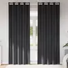 Zavjese za zamračivanje 2 pcs Tamno siva 140 x 245 cm Baršun