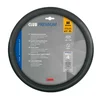 Steering Wheel Cover Club Premium M (black, diameter 37-39 cm)