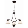 Luster na sajli CLAIR 3xE27/60W/230V, prečnik 58 cm, boja bronze