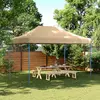 Šator za zabave Bež 279 x 410 x 315 cm Oxford tkanina