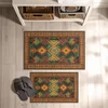 Lessentiel Maison Set prostirki za kupatilo Asr16, 2 dela, Zelena