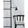 Nordlux - Stona lampa sa stezaljkom CYCLONE 1xE14/15W/230V crna