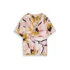 TOM TAILOR Bluza gorčica / roza / rosé / črna