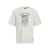 JACK & JONES Majica Ocean Club, bela