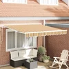 Povlačivi tende Šareni 300 x 250 x 165 cm Poliester i aluminij