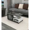 Hanah Home klub sto Sultan, 86,5 cm, antracit