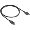 Akyga Akyga USB kabel USB-mikro-B 3.0 vtič \, USB-C vtič 1.0 m črna AK-USB-44, (20578016)