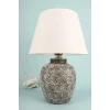 Opviq Stona lampa YL687, 30x20x42 cm, IP20, Belo-siva