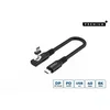 MicroConnect Kabel USB4 Gen 3x2 USB C 0,15 m črne barve MC-LS-USB4CC0.15-A
