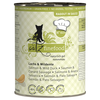 Varčno pakiranje catz finefood Ragout 24 x 380 g - Št.605 Losos in divja raca