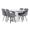 jedilnica set Dallas 3936 76x90x120cm