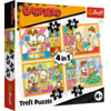 Trefl Slagalica Garfield, 4 komada, 207 delova