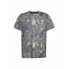 ADIDAS PERFORMANCE Funkcionalna majica ADI365 Running Animal Print Iconic bazaltno siva / svetlo siva / kaki