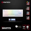 Tastatura mehanička Gaming Fantech MK920 RGB Maxfit 6 Wireless bela (Brown switch)