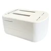 HDD DOCKING LC-DOCK-U3-VI USB3.2 2xSSD/HDD White, Display