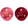 Bibs Tolažilna duda Colour - Coral & Ruby - 6-18 mesecev