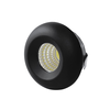 Ugradna LED lampa 3W dnevno svetlo crna