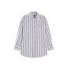 Tommy Jeans Bluza Essential svetlo modra/lila/rdeča
