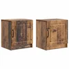 vidaXL Nočna omarica 2 pcs Star les 43 x 34,5 x 47 cm Inženirski les
