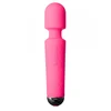Wand Masažer za klitoris, 28 funkcija vibracije, 20.2 cm, Roze