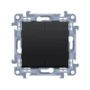 Svečno stikalo z LED osvetlitvijo ozadja in IP44 različico (modul) 10AX, 25