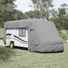 Navlake za kamper sive 660x235x275 cm netkana tkanina