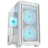 COUGAR MX600 Mini RGB PC Case, Mini Tower, White - CGR-5GC9W-RGB