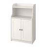 HAUGA Element s 2 vrata, bela, 70x116 cm