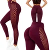 Ženske sportske Push Up tajice ZR - 40875 - Bordo / L / XL KP40875