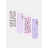 Sinsay - Rebraste čarape sa leopard printom 4 pack Minnie Mouse - šareno