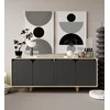 Hanah Home Komoda Lazio Bohem 180, Antracit