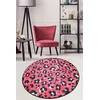 Conceptum Hypnose tepih Leopard, O100cm, roze