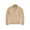 Polo Ralph Lauren Pulover kamela / temno modra