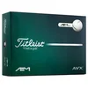 Golf žogice Titleist White AIM