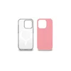 Just in CASE Mag Mix Plus Set maski za telefon iPhone 15 Pro, Dve maske, Roze i providna