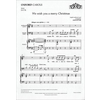 RUTTER:WE WISH YOU A MERRY CHRISTMAS SATB AND PIANO