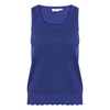 SAINT TROPEZ Top z naramnicami Mila vijolično modra/temno liila
